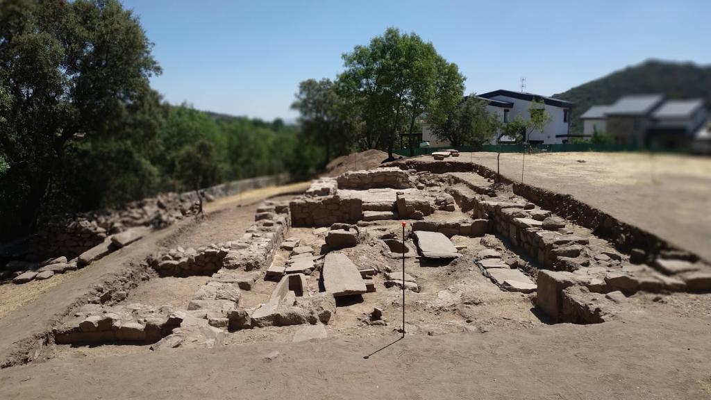 Vista general del yacimiento de El Rebollar.