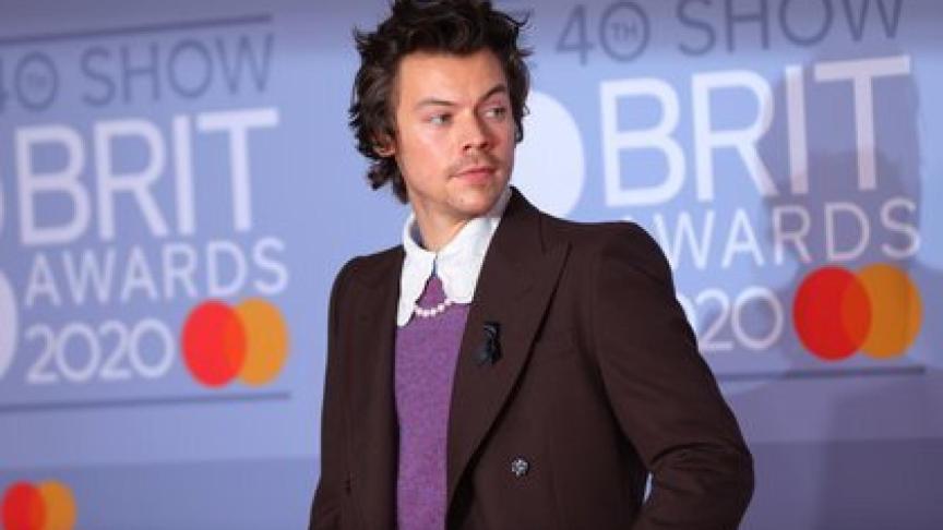 Harry Styles, indistinguible de la abuela de su novia.