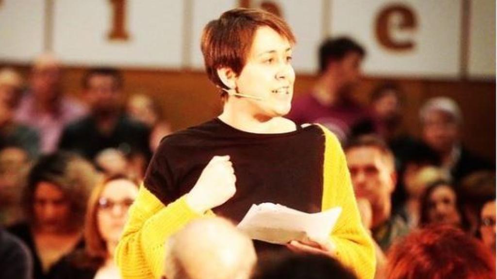 Arévalo en un congreso sobre la despoblación rural.