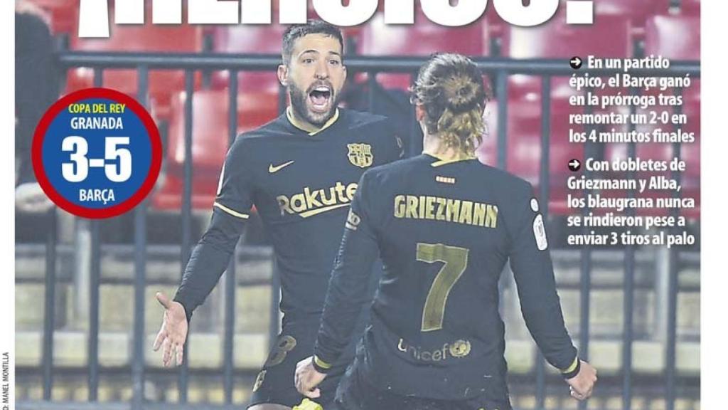 Portada Mundo Deportivo (04/02/21)