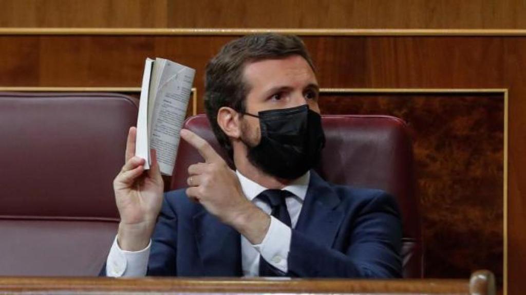 El presidente del PP, Pablo Casado, en una imagen de archivo.