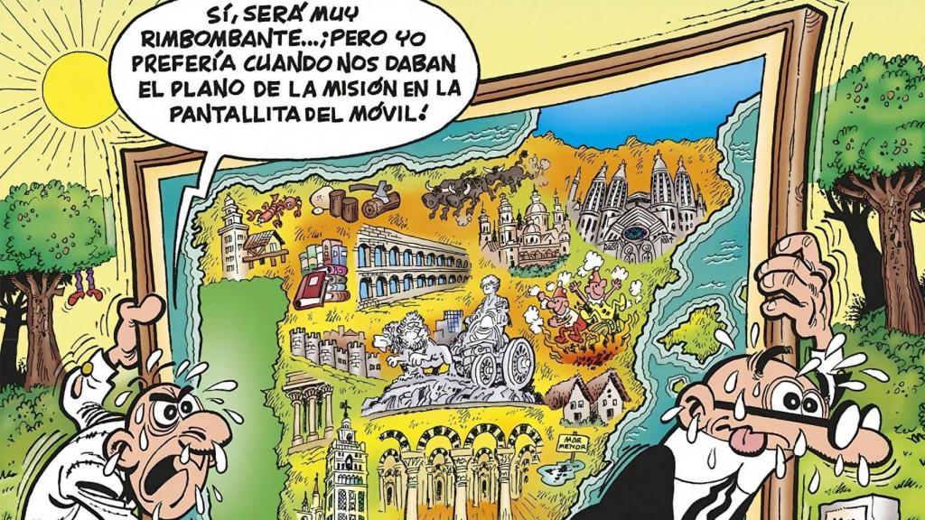 Próximo número de ‘Mortadelo y Filemón’.