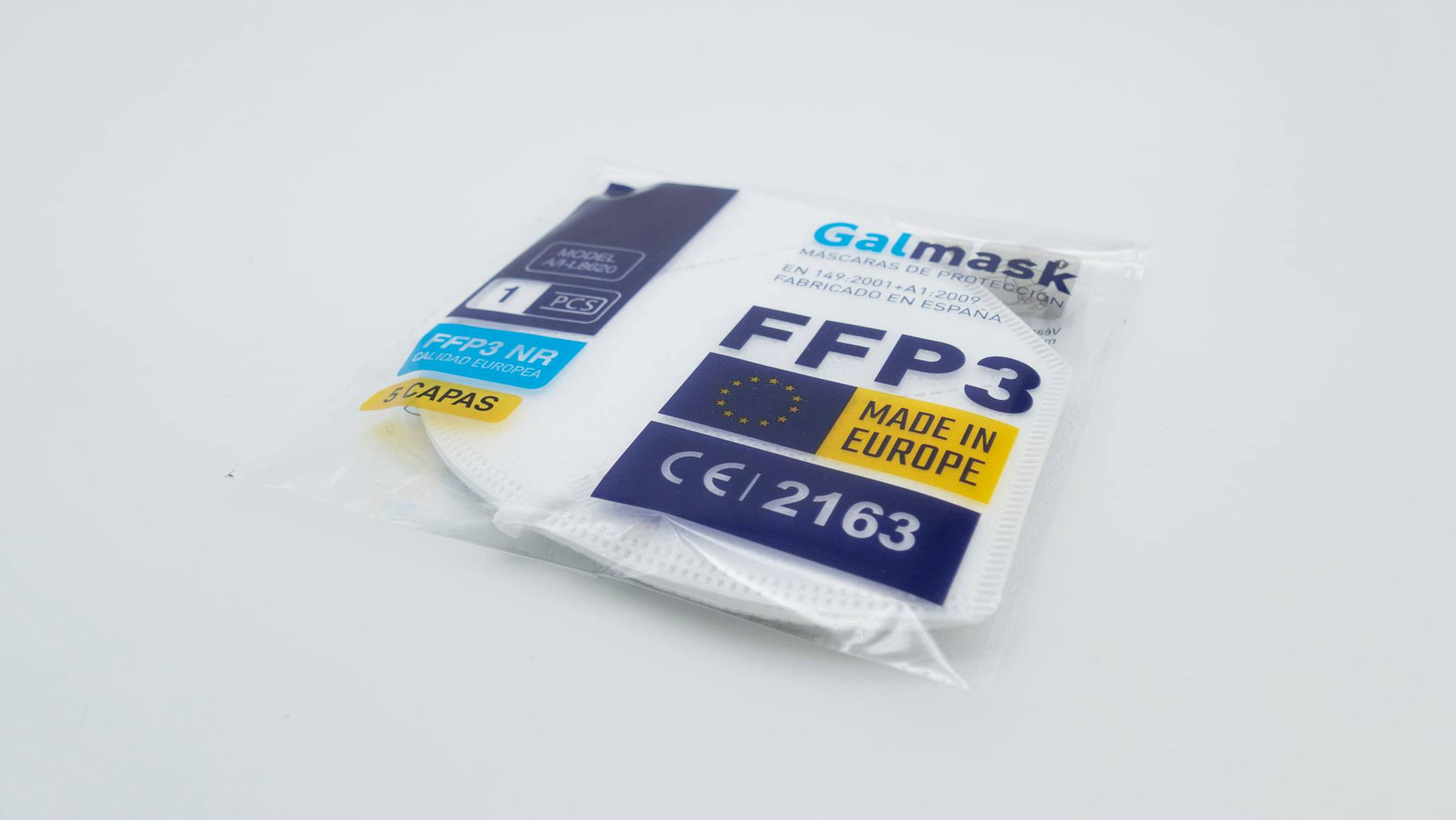 Mascarilla FFP3 de Galmask