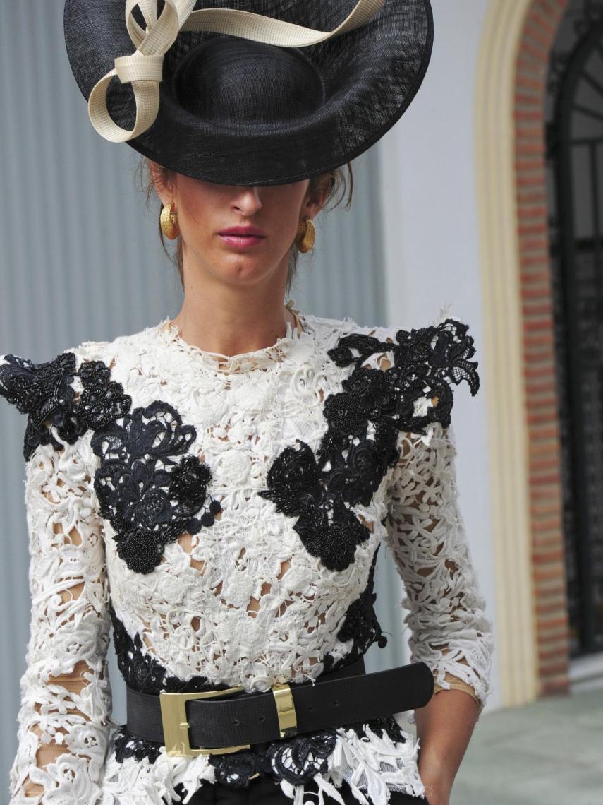 Durante la boda de Nicolás del Prado y Muguiro con Macarena Merello.