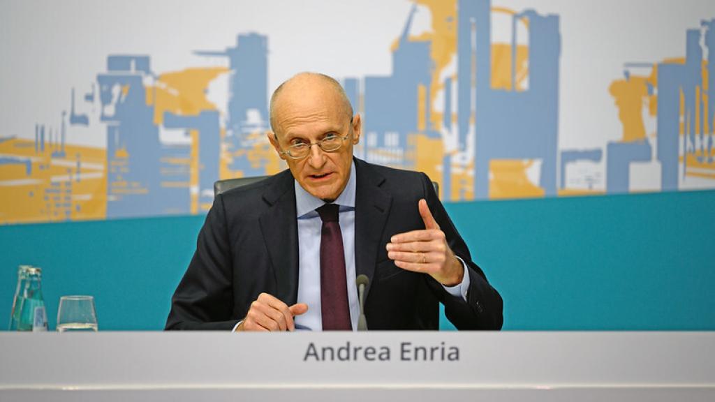 Andrea Enria, presidente del Consejo de Supervisión del BCE.