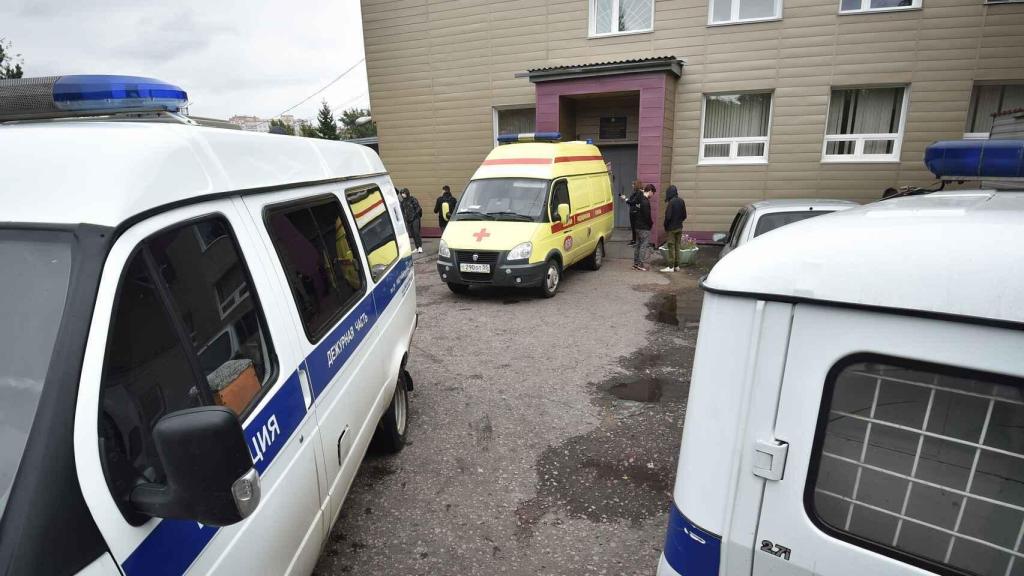 Hospital de Omsk, en Siberia, que atendió a Alexéi Navalny tras el envenenamiento.