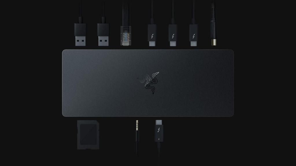 El nuevo dock de Razer ofrece muchas conexiones