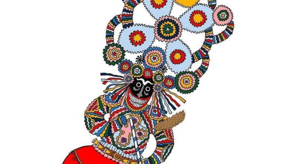 Ilustración de Entroido de Iria Prol.