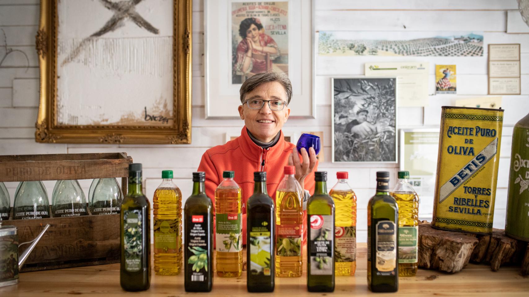 Mar Luna Villacañas, directora de la Escuela Europea de Cata de Aceite de Oliva Virgen Extra.