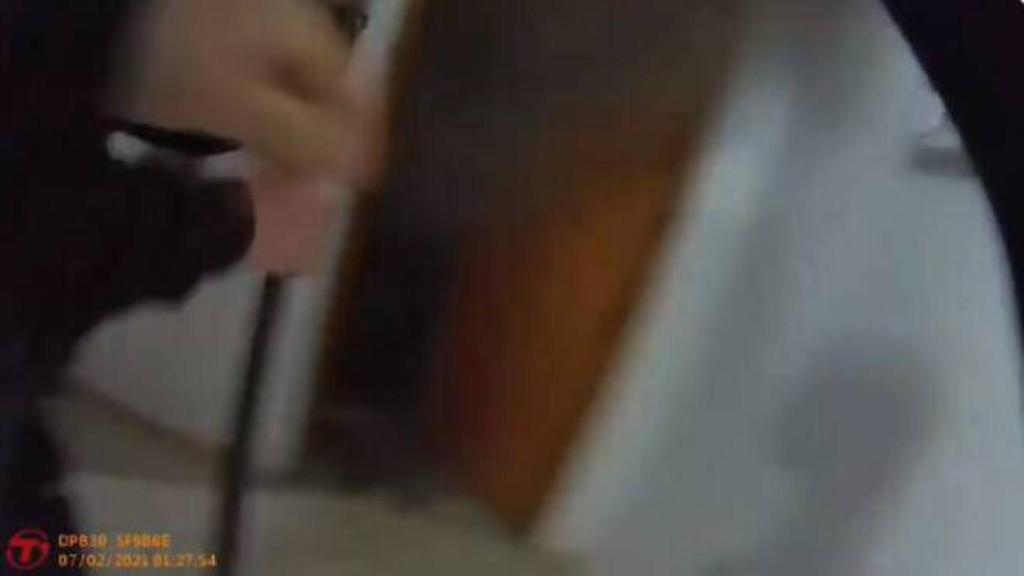 Captura del vídeo publicado por la Policía Local