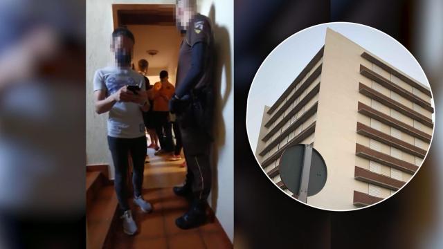 El edificio se encuentra en Los Gladiolos, Tenerife