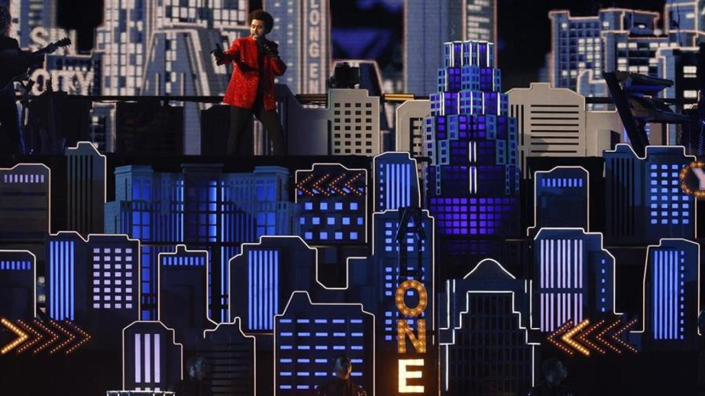 The Weeknd en la Super Bowl.