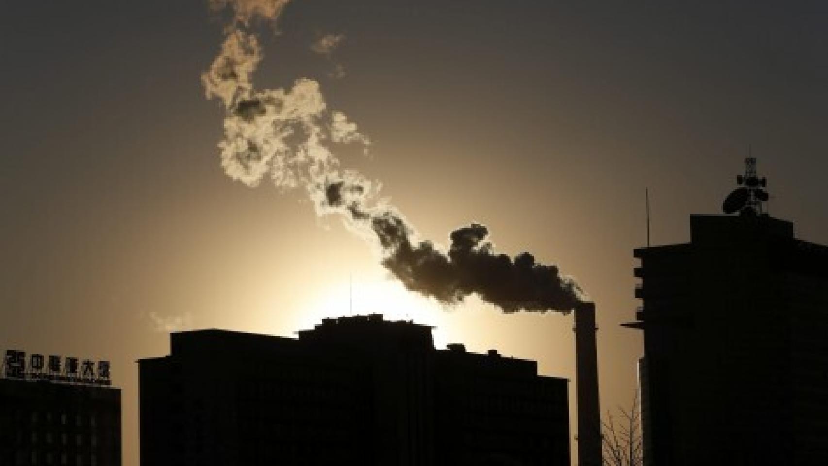 Emisiones de gases a la atmósfera.