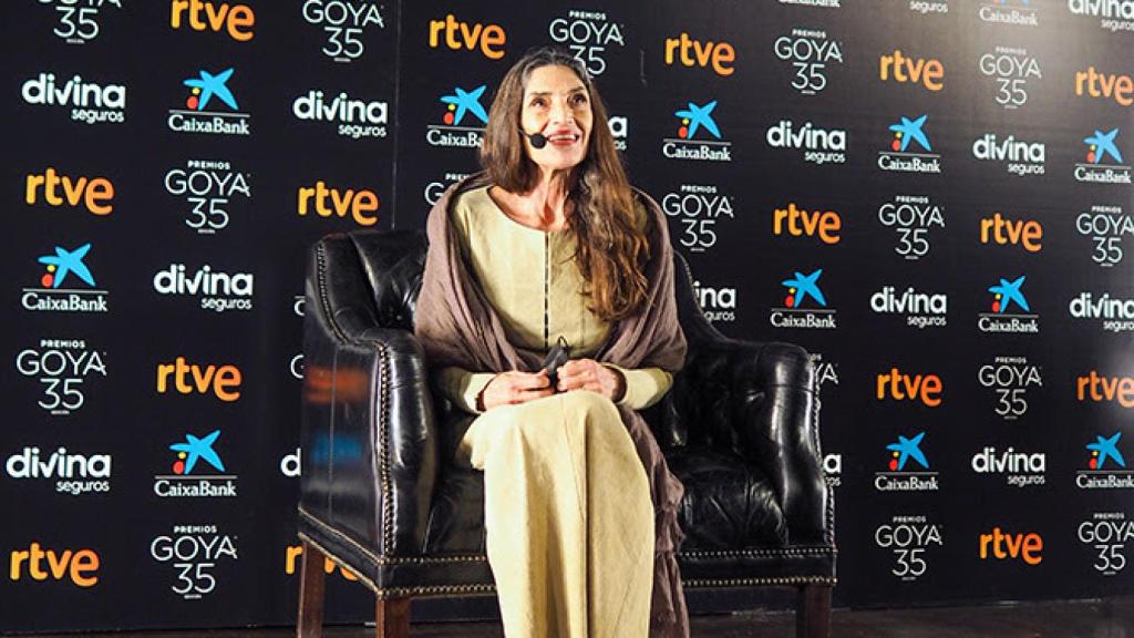 Ángela Molina en la Academia