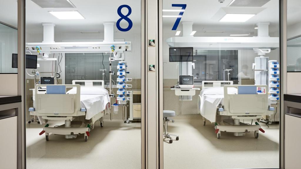 La nueva UCI del Hospital HM Delfos.
