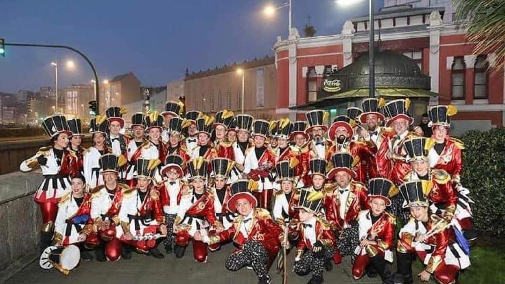 Los Kilomberos en el carnaval de 2020.