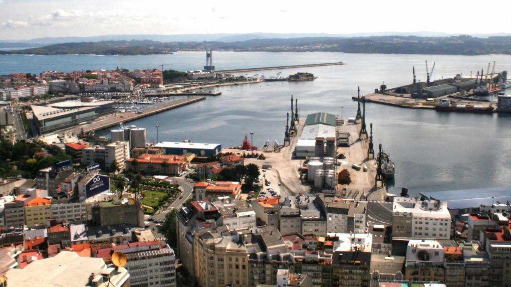 Puerto de A Coruña.
