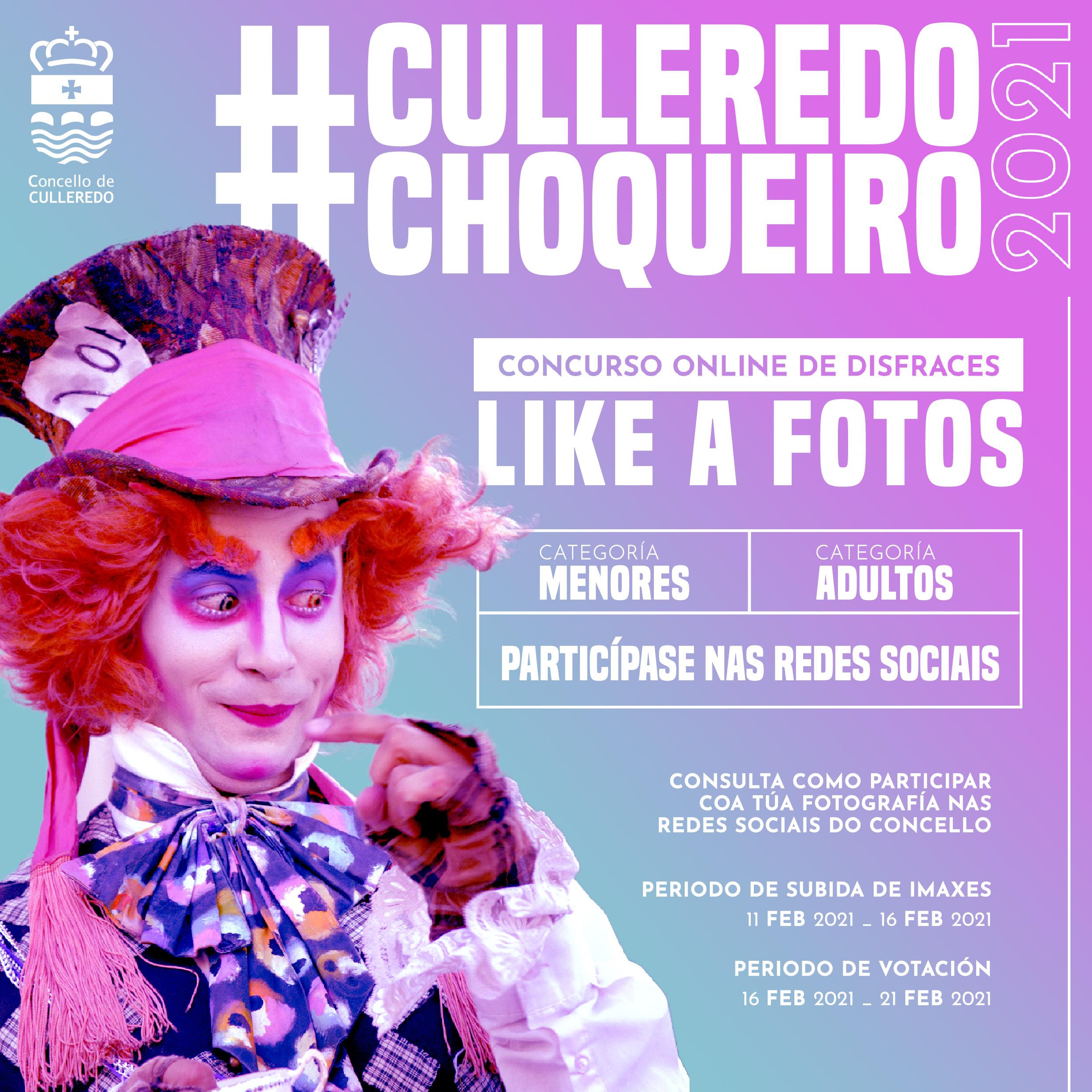 Cartel del concurso de disfraces de Culleredo (Concello de Culleredo).