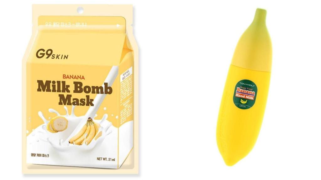 A la izquierda, la mascarilla de G9Skin para el cutis y, a la derecha, la crema de manos de TonyMoly.