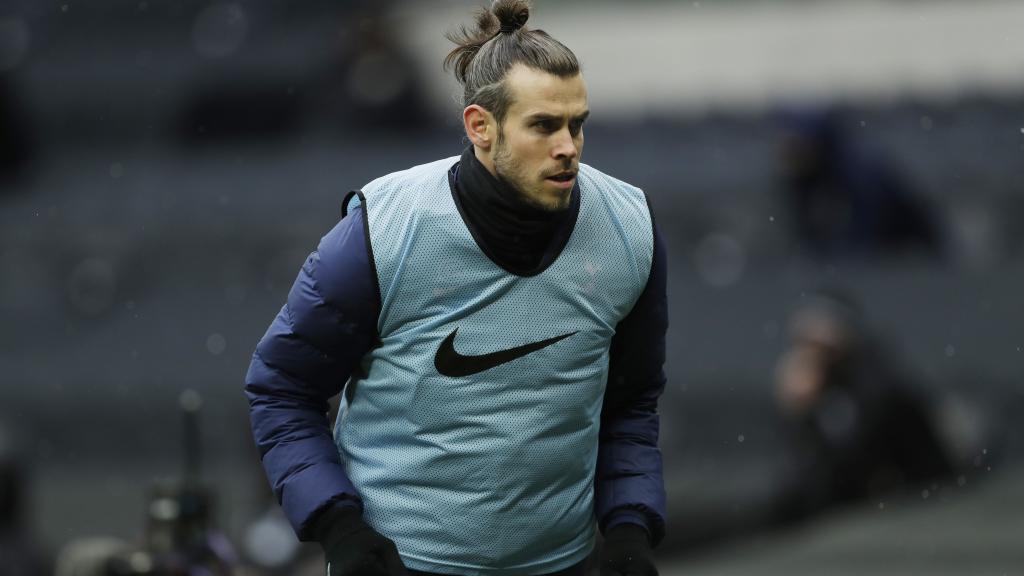 Gareth Bale, en un partido del Tottenham en la temporada 2020/2021
