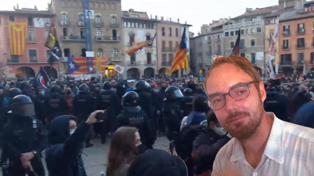 El profesor Tomas Macsotay ha creado un archivo que incluye los recientes ataques a Vox en Vic.