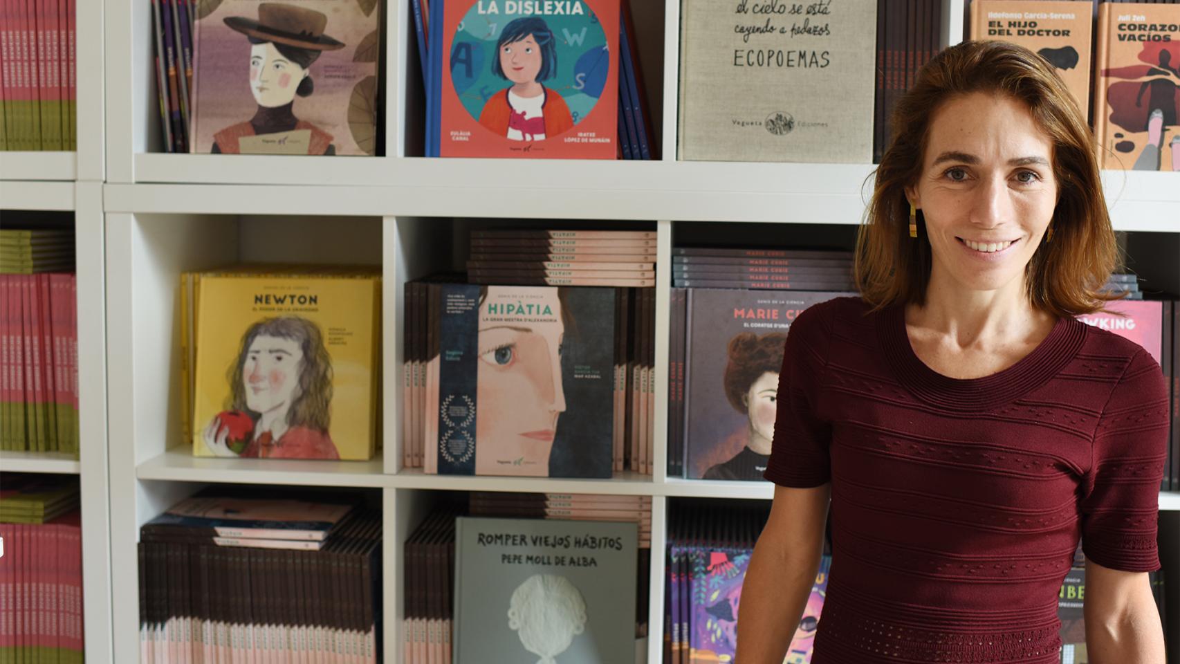 Eva Moll de Alba, directora de Vegueta Ediciones.