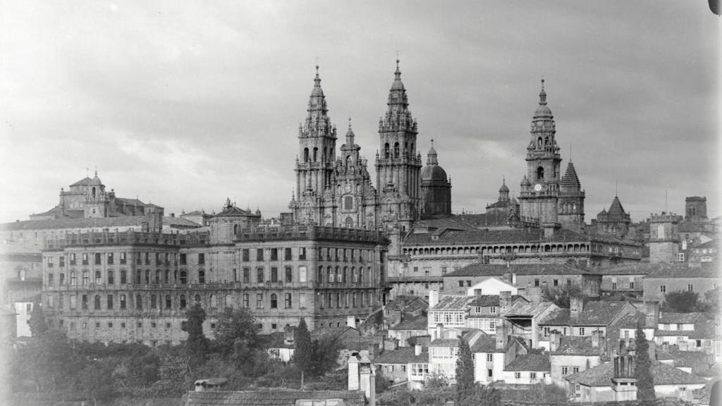 Así era Santiago de Compostela a comienzos del siglo XX