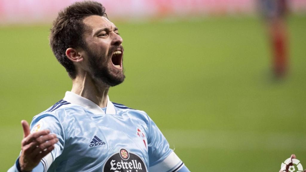 Facundo Ferreyra debutó con el Celta con un gol crucial en su primera acción de peligro