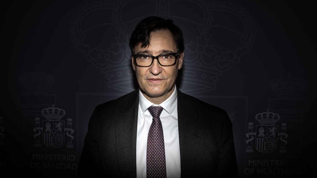 Salvador Illa, candidato del PSC a las elecciones de Cataluña.