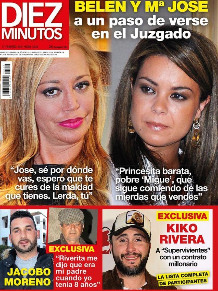 Portada de la revista 'Diez minutos' del 10 de febrero de 2021.