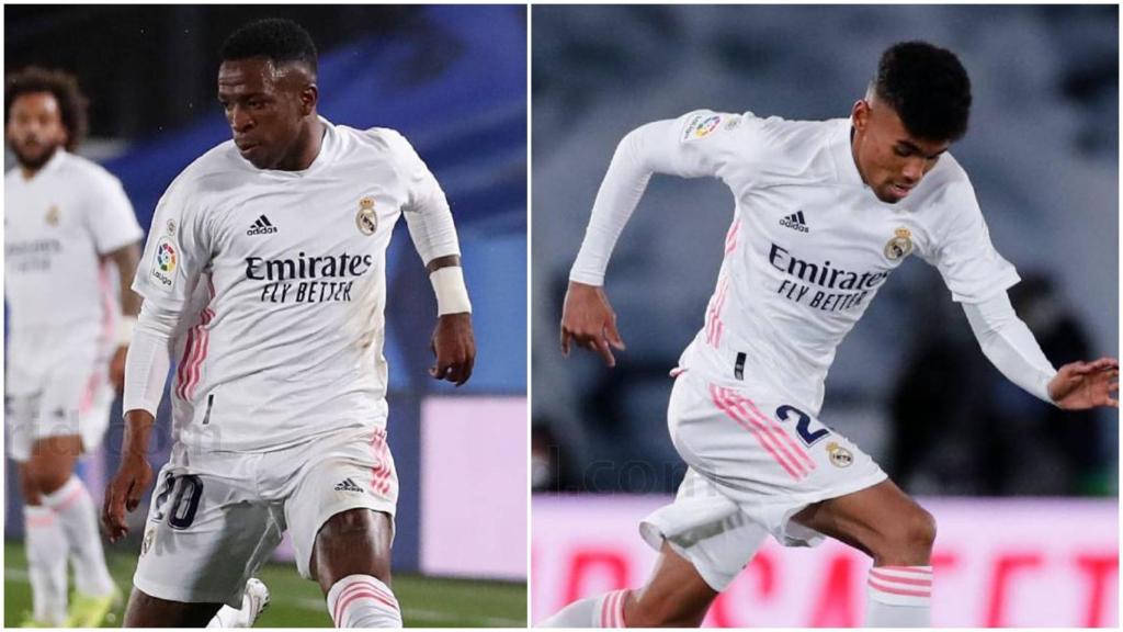 Vinicius y Marvin Park, en un collage