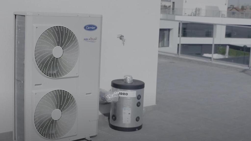 Instalación de aerotermia