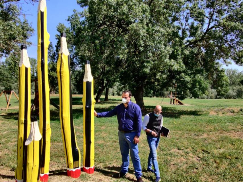Lápices en la Isla del Soto de Santa Marta