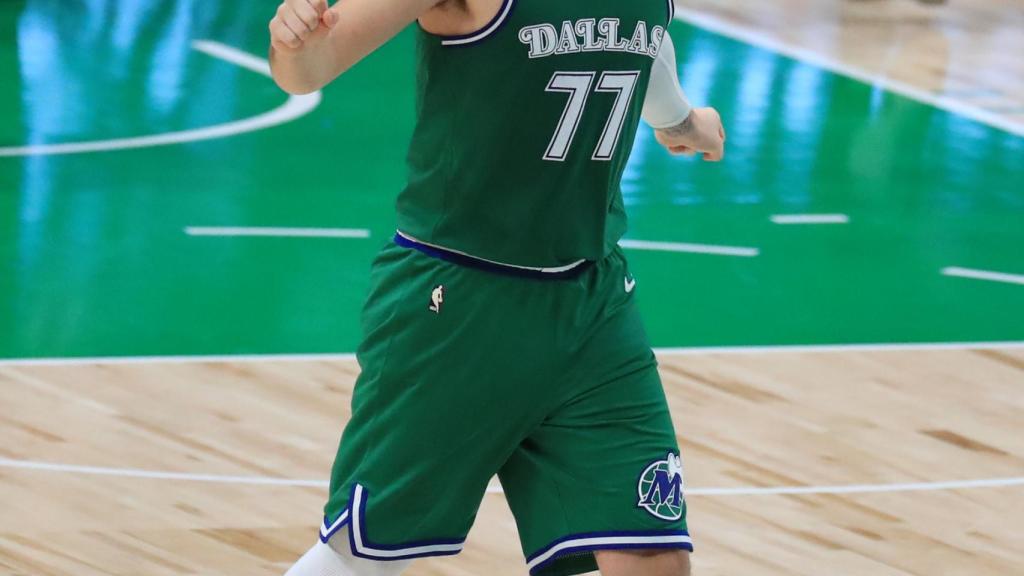 Luka Doncic, durante un partido con los Dallas Mavericks