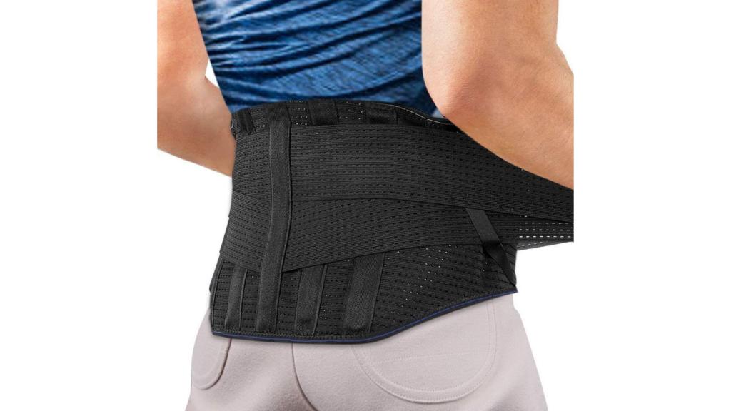 Mantente en forma y protege tu espalda con esta faja lumbar para hacer ejercicio