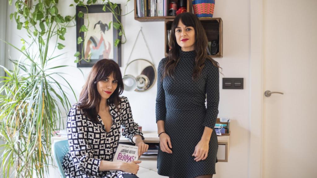 Rosa Márquez y Marta Jaenes, autoras de ¿Cerró usted las piernas?