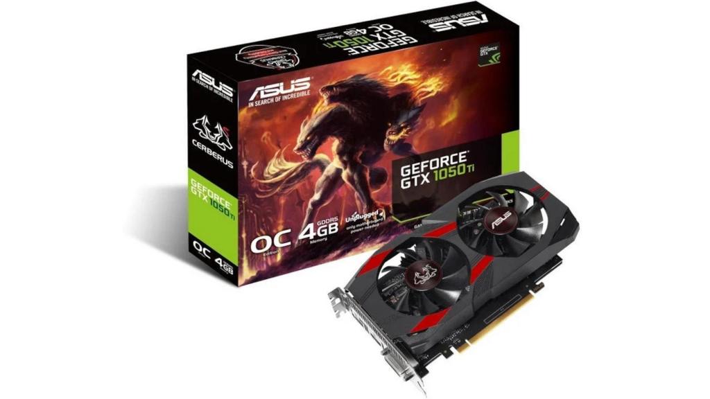 La Nvidia GTX 1050 Ti Cerberus de Asus