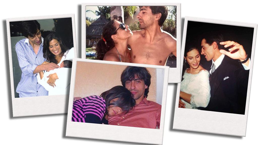 Algunas imágenes del álbum de fotos que han compartido Nuria Roca y Juan del Val en sus redes.