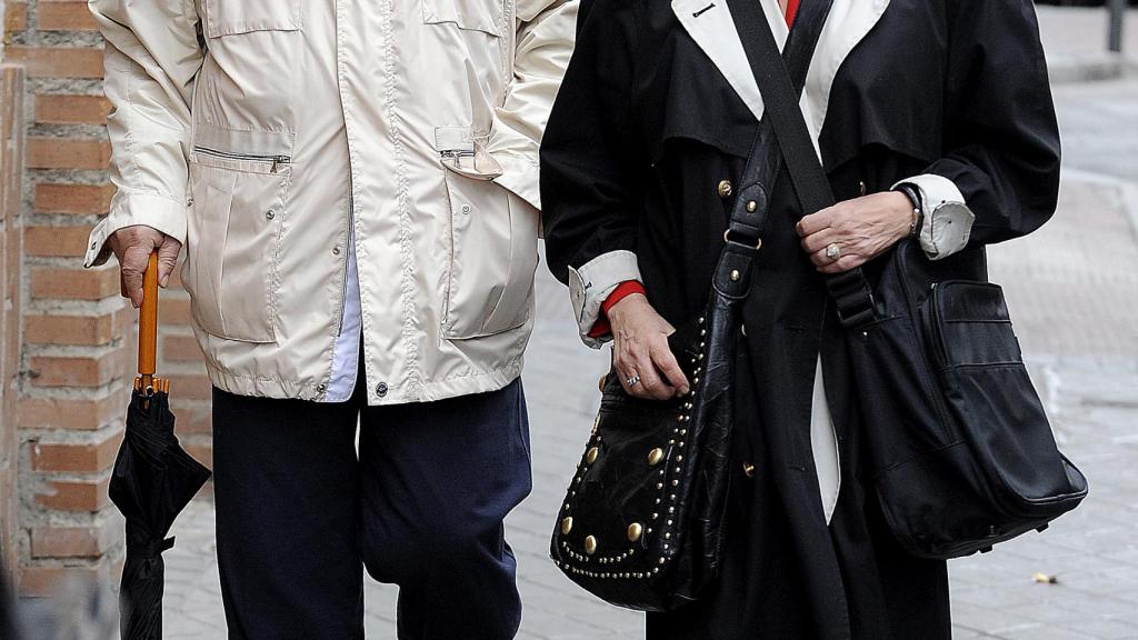 Mayra Gómez Kemp junto a su marido en una imagen fechada en octubre de 2009.