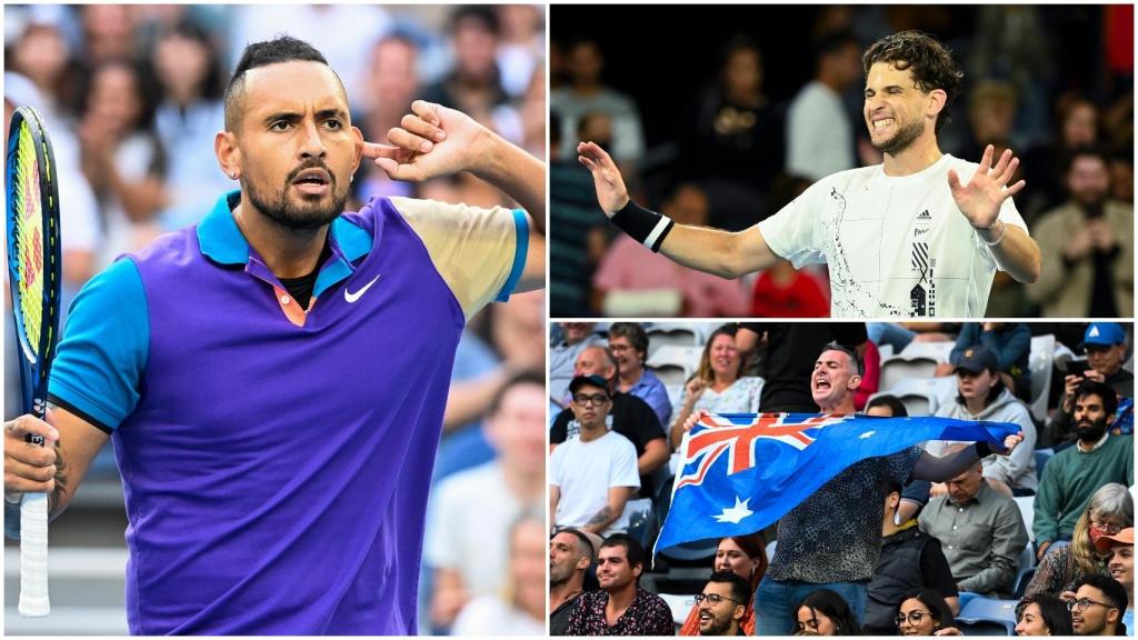 Kyrgios, en el Open de Australia