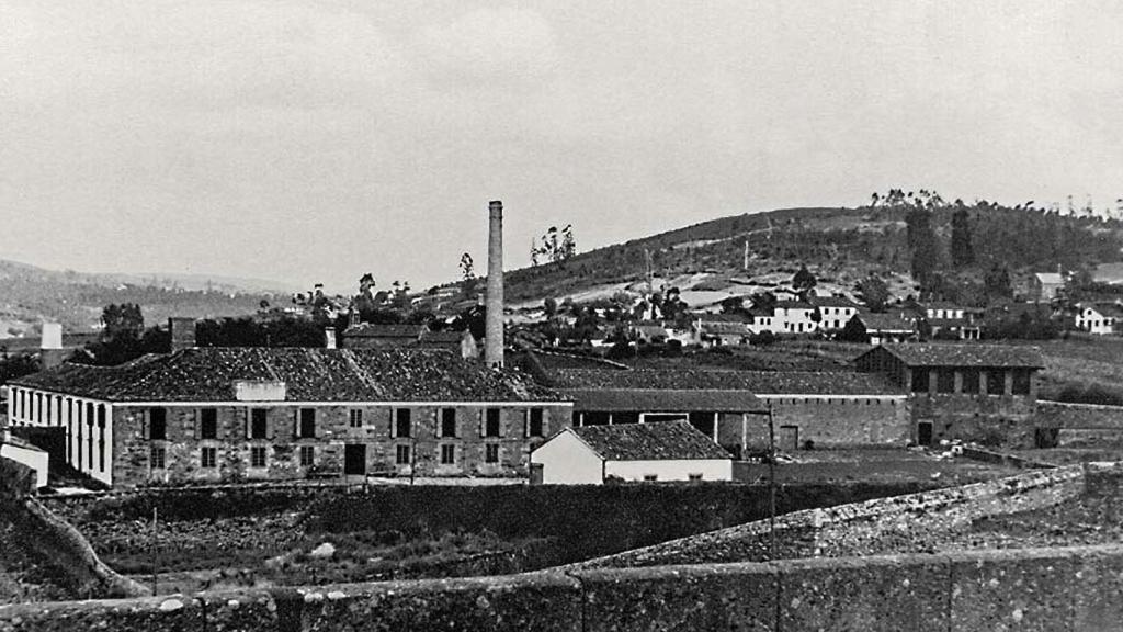 La curtiduría de Guadalupe en 1950.