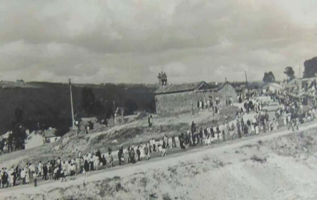 La capilla de Guadalupe, junto a la que se asentó la fábrica (Compostela Verde).