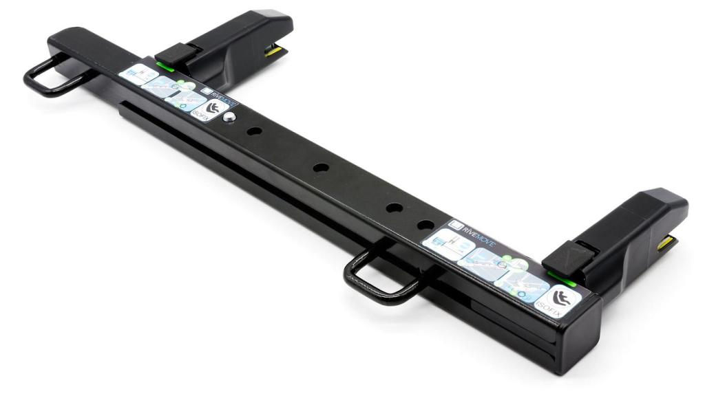 Este sistema va situado entre los anclajes isofix y la sillas de niños.