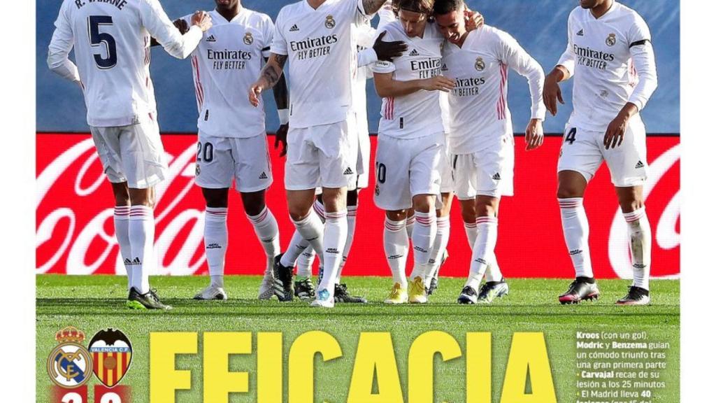 Portada MARCA (15/02/21)