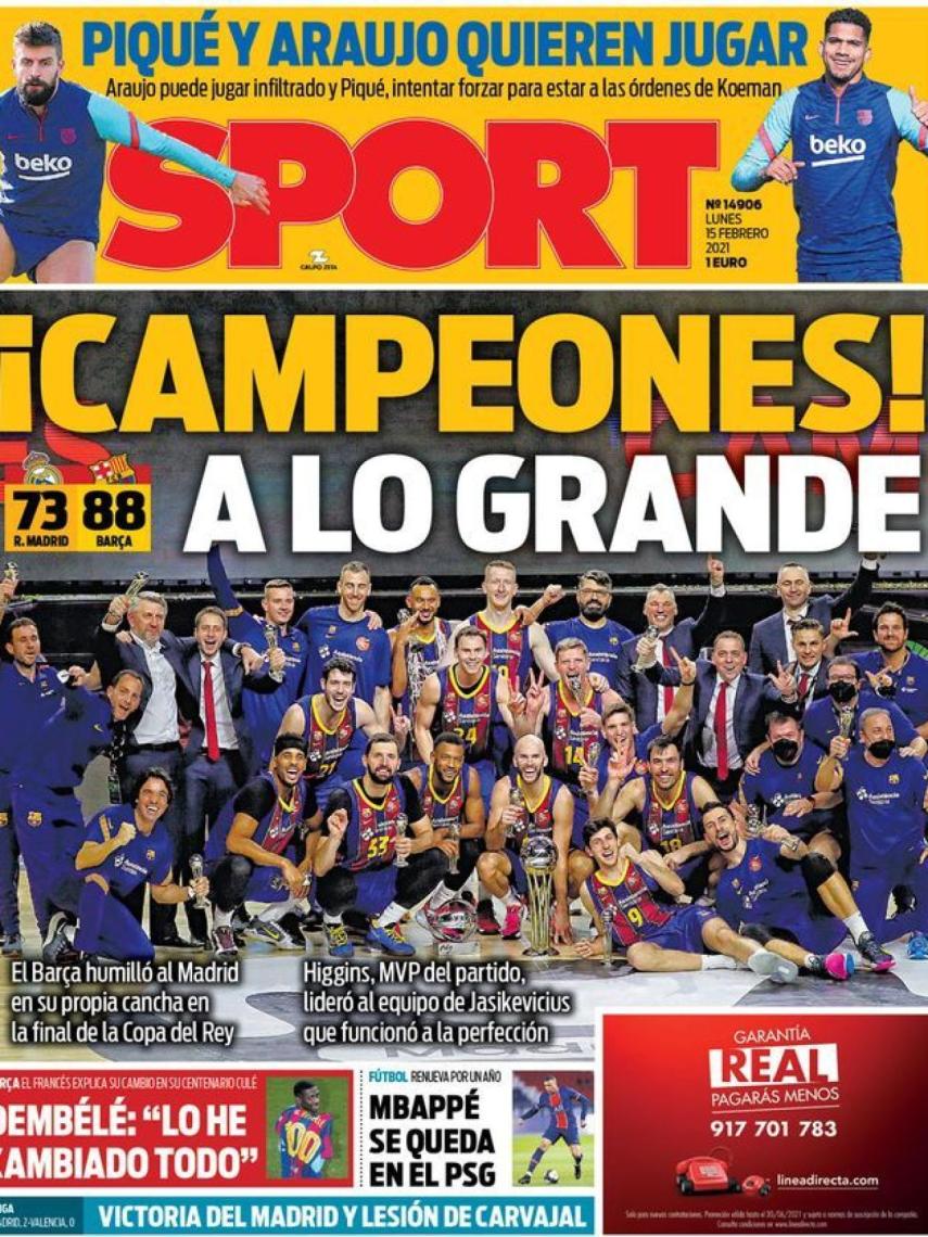 Portada SPORT