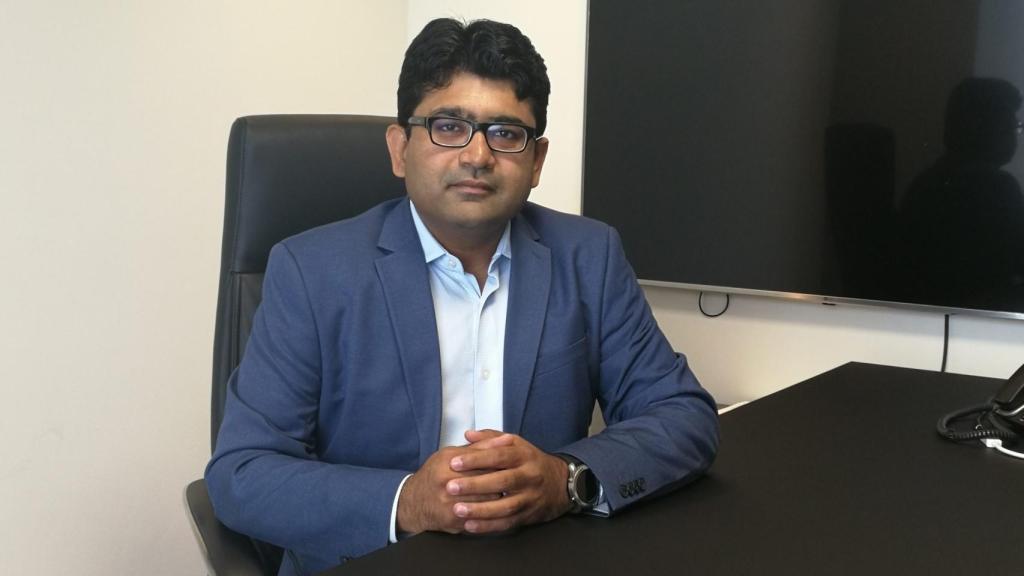 Vikas Bansal, el jefe regional para Europa de Sterling and Wilson Solar Limited (SWSL),