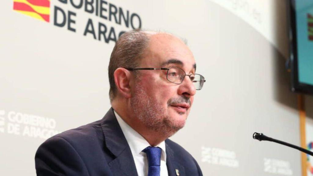 Javier Lambán, presidente de Aragón, en una imagen de archivo