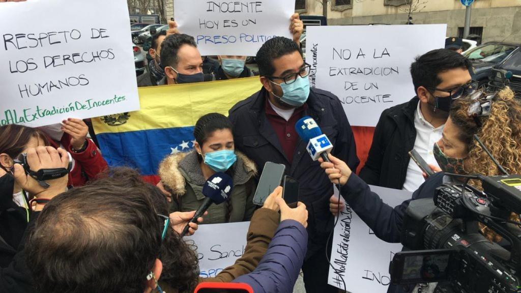 Cismary Marcano, esposa de Ernesto Quintero, ante el Tribunal Supremo.