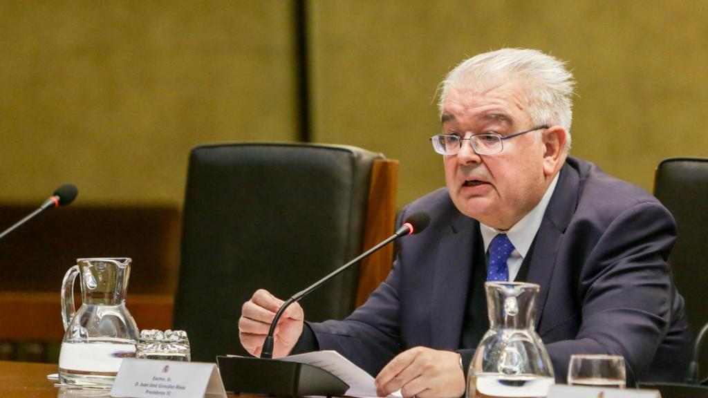 Juan José González Rivas, presidente del Tribunal Constitucional.