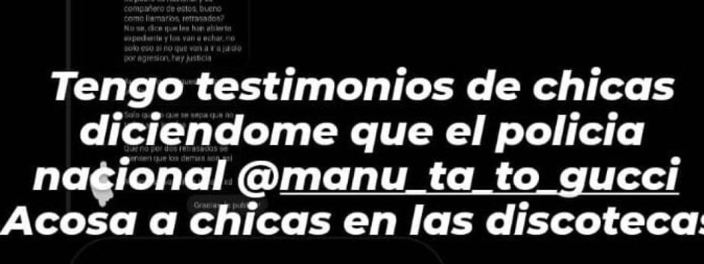 Una de las denuncias que circuló por redes sociales que investiga la Policía Nacional.